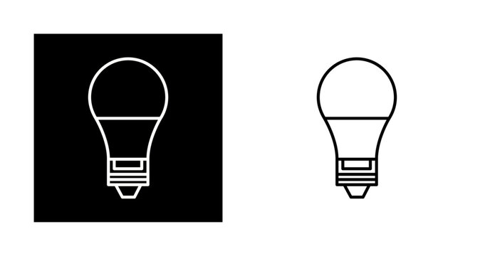 Electric Bulb Vector Icon
