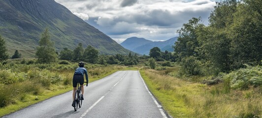 Cycling Adventure in the Scottish Highlands: A Solo Journey Through Majestic Landscapes