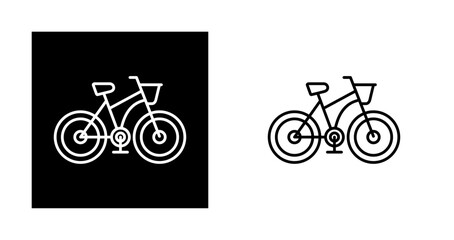 Fototapeta premium Bicycle Vector Icon