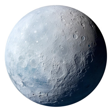 Haumea Planet, isolated on transparent background