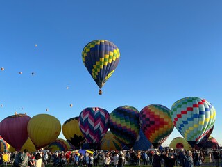 Fototapeta premium hot air balloon