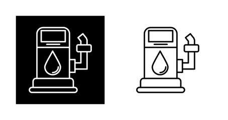 Gas Station Vector Icon