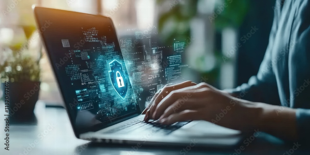 Poster authentication system for cybersecurity: protecting personal information in a global network with ad