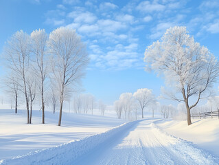 Obraz premium Winter
