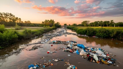 Consequences of irregular discharge of waste into water