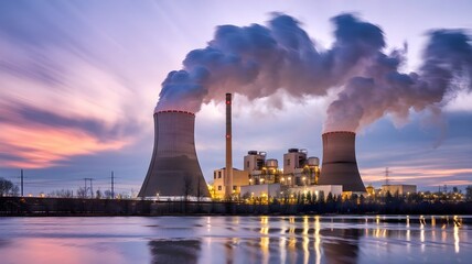 A concept of nuclear facilities and air pollution