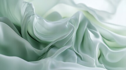 Obraz premium Organic fluid abstract mimicking natural water currents in soft, soothing palettes
