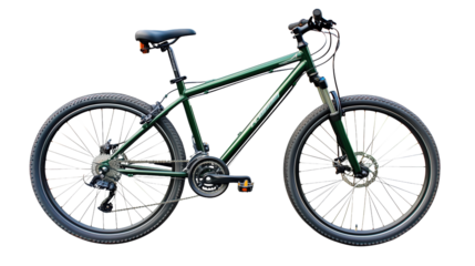 High-Quality Green Mountain Bike Perfect for Outdoor Adventures and Urban Commuting