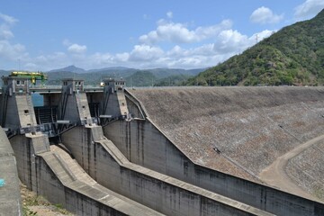 dam on the river