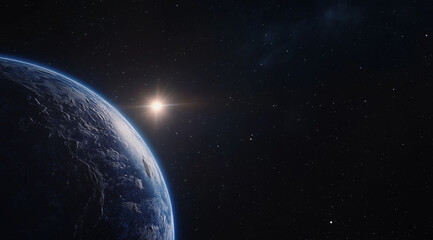Fototapeta premium Arial view of earth 