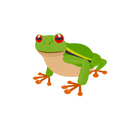 Obraz premium カラフルなカエル