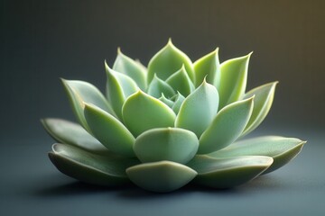 Fototapeta premium A vibrant succulent plant showcasing natural beauty.