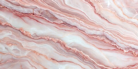 A symphony of swirling, blush-toned hues, revealing the intricate layers of time within a smooth, captivating surface.