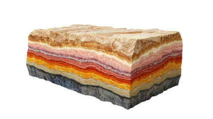 layer of earth geological