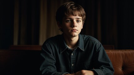 Sad Boy thinking something