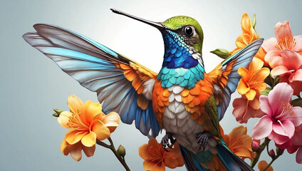 Obraz premium Realistic Hyper-Realistic Illustration