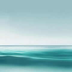 Obraz premium Turquoise to bright white gradient mimicking tropical waters