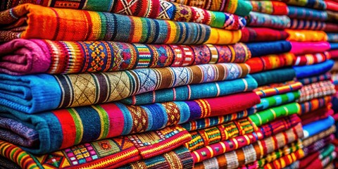Otavalo Market: Vibrant Andean Textiles - Ecuadorian, Peruvian, Bolivian Weaving Art