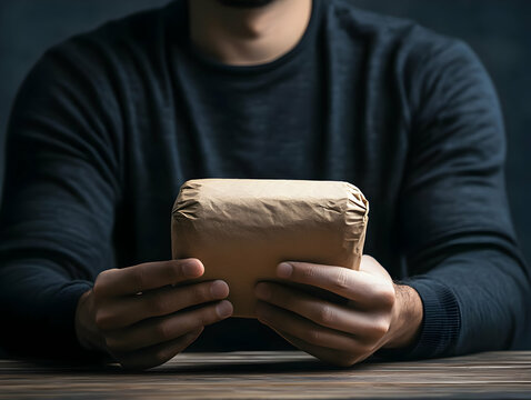 Mysterious Package Realistic Image