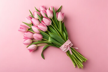 Obraz premium Beautiful composition spring flower bouquet