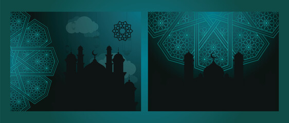 islamic ramadan kareem background vector illustration