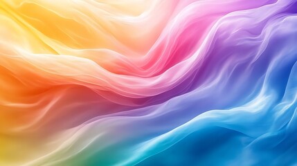 Fototapeta premium Colorful pastel rainbow softness a rainbow color abstract background