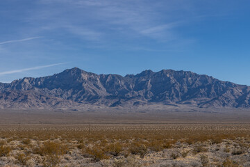Providence Mountains,  Mojave National Preserve , San Bernardino County, California. Mojave Desert...