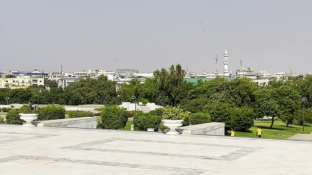 Founder of Pakistan Quaid e Azam Mizar and Park in Karachi