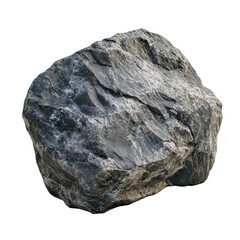 Obraz premium A Flat Rock Isolated for Visual Focus