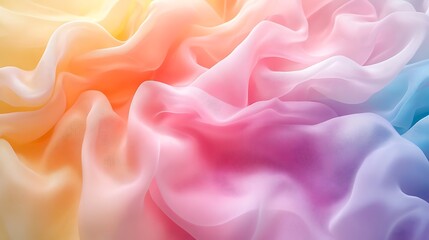 Obraz premium Colorful pastel rainbow watercolor abstract background