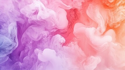 Fototapeta premium Spring and Summer Pastel Gradient . Soft Aesthetic for Modern Cards, Posters, and Flyers - Blank Y2K Trend Designs for Notebooks, Birthdays, and Holidays