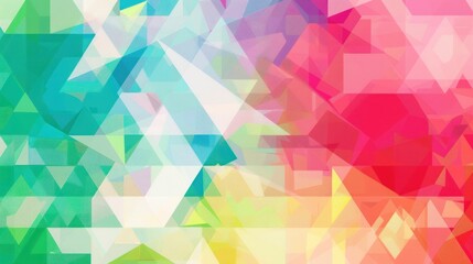 Obraz premium Abstract Colorful Geometric Background