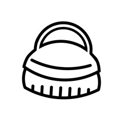 Fototapeta premium Handled brush icon