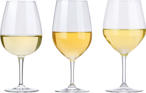 glass of white wine