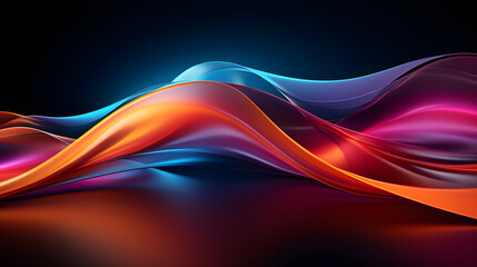 Fototapeta premium Digital technology professional business wallpaper abstract poster PPT background