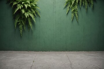 fern color wall texture rough background concrete floor
