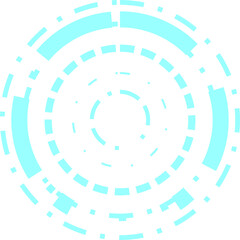 Circle Abstract Technology
