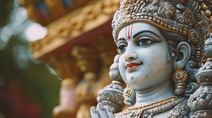 Vishnu is the god of Preservation, the great maintainer who often appears in various incarnations avatara to provide salvation for humanity Some of his best-known avatars who are tremendously pop. AI