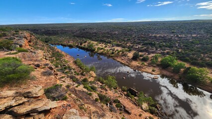 Fototapeta premium Hawks Head Lookout, Kalbarri National Park, Western Australia