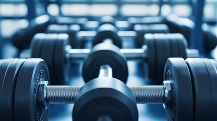 Fototapeta premium strength training, fitness routine, muscle building