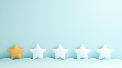 Product Quality Group of cartoon products with five stars and a best selling label, indicating popularity and customer preference.