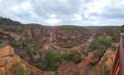 Obraz premium Z Bend Lookout in Kalbarri National Park, Australia