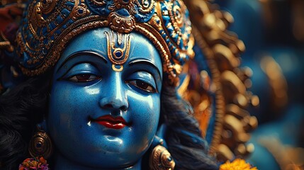 Vishnu is the god of Preservation, the great maintainer who often appears in various incarnations avatara to provide salvation for humanity Some of his best-known avatars who are tremendously pop. AI 