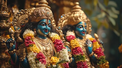 Vishnu is the god of Preservation, the great maintainer who often appears in various incarnations avatara to provide salvation for humanity Some of his best-known avatars who are tremendously pop. AI 