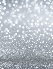 Glimmering Silver Texture for Creative Backgrounds