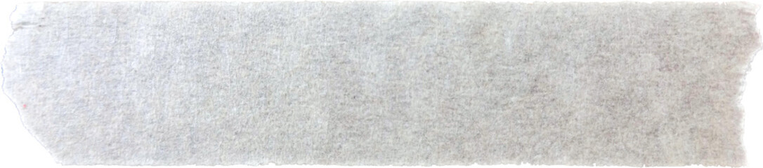 Torn masking paper tape Strip isolated transparent background