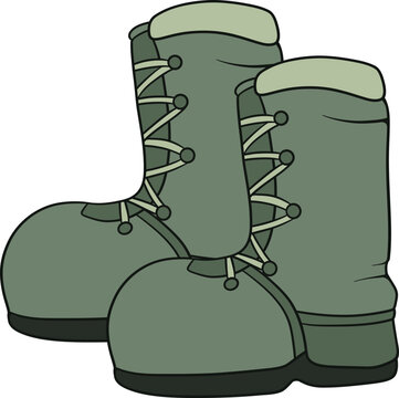 military accessories cartoon