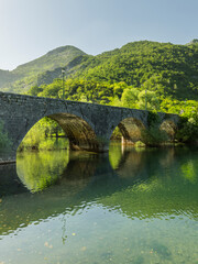 Fototapeta premium Rijeka Crnojevića Brücke, Montenegro
