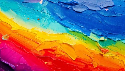 Fototapeta premium Bright Colorful Watercolor Paint Background Texture