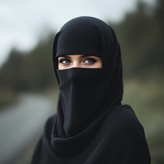Naklejka premium Arab Woman